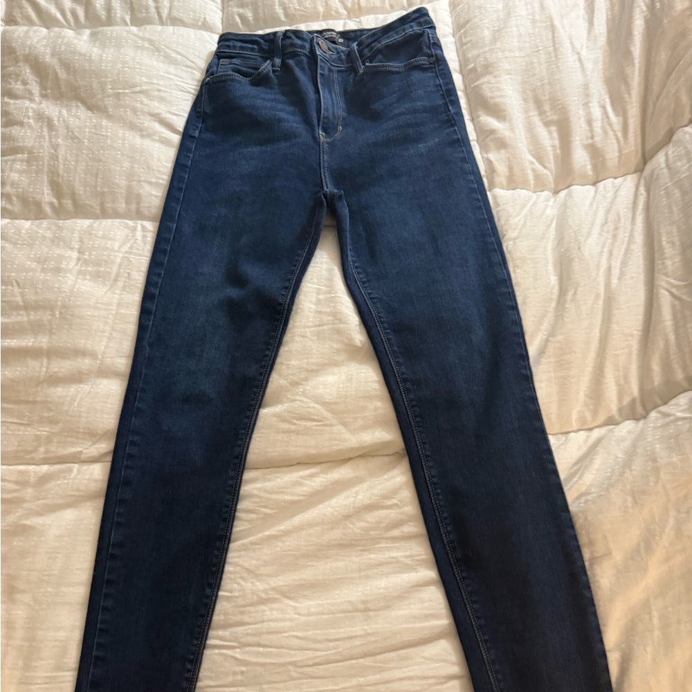 Just Black Denim Dark Blue Skinny Jeans